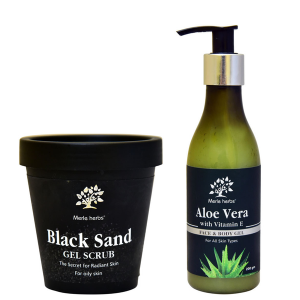 Combo Pack (Aloe Vera Gel + Black Sand Gel)